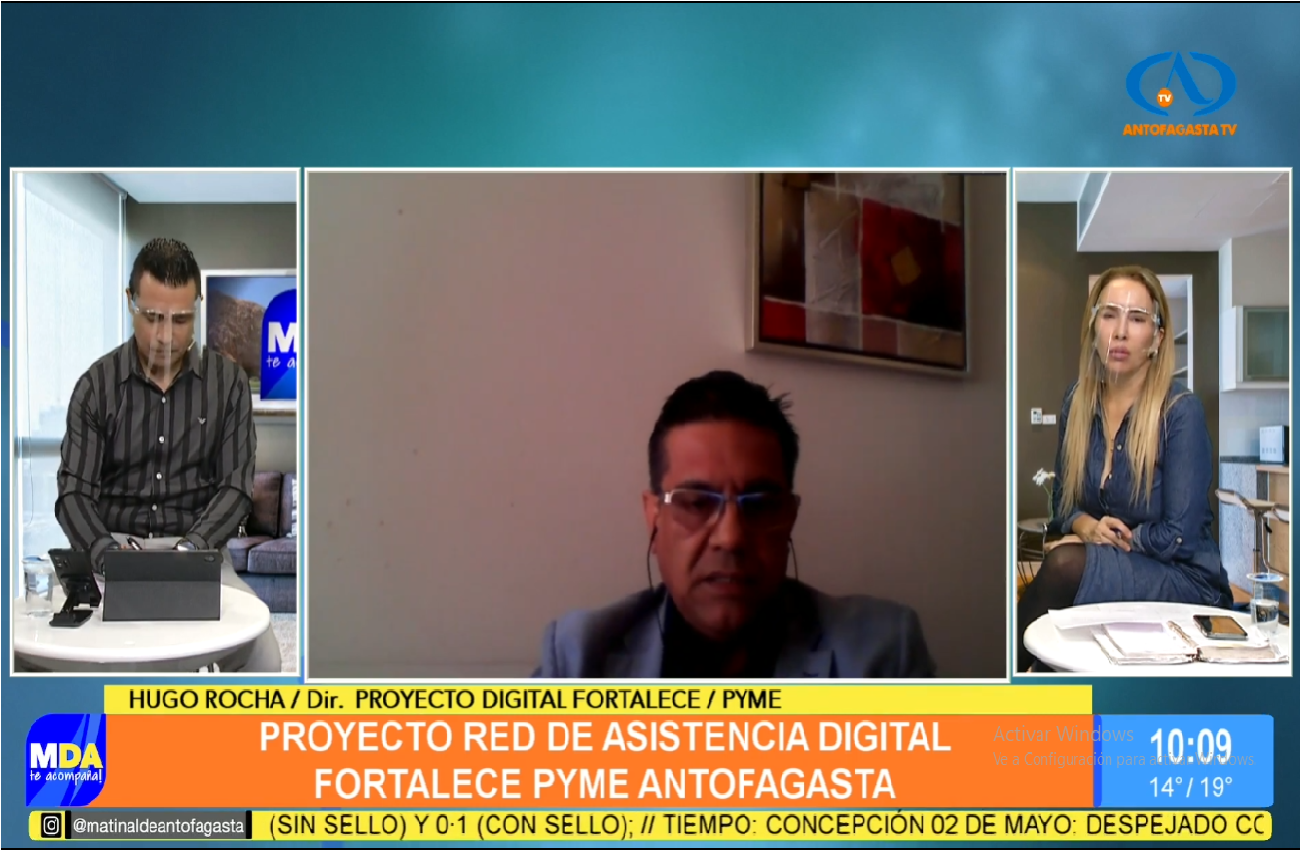 Entrevista Fortalece PyMe para Antofagasta TV