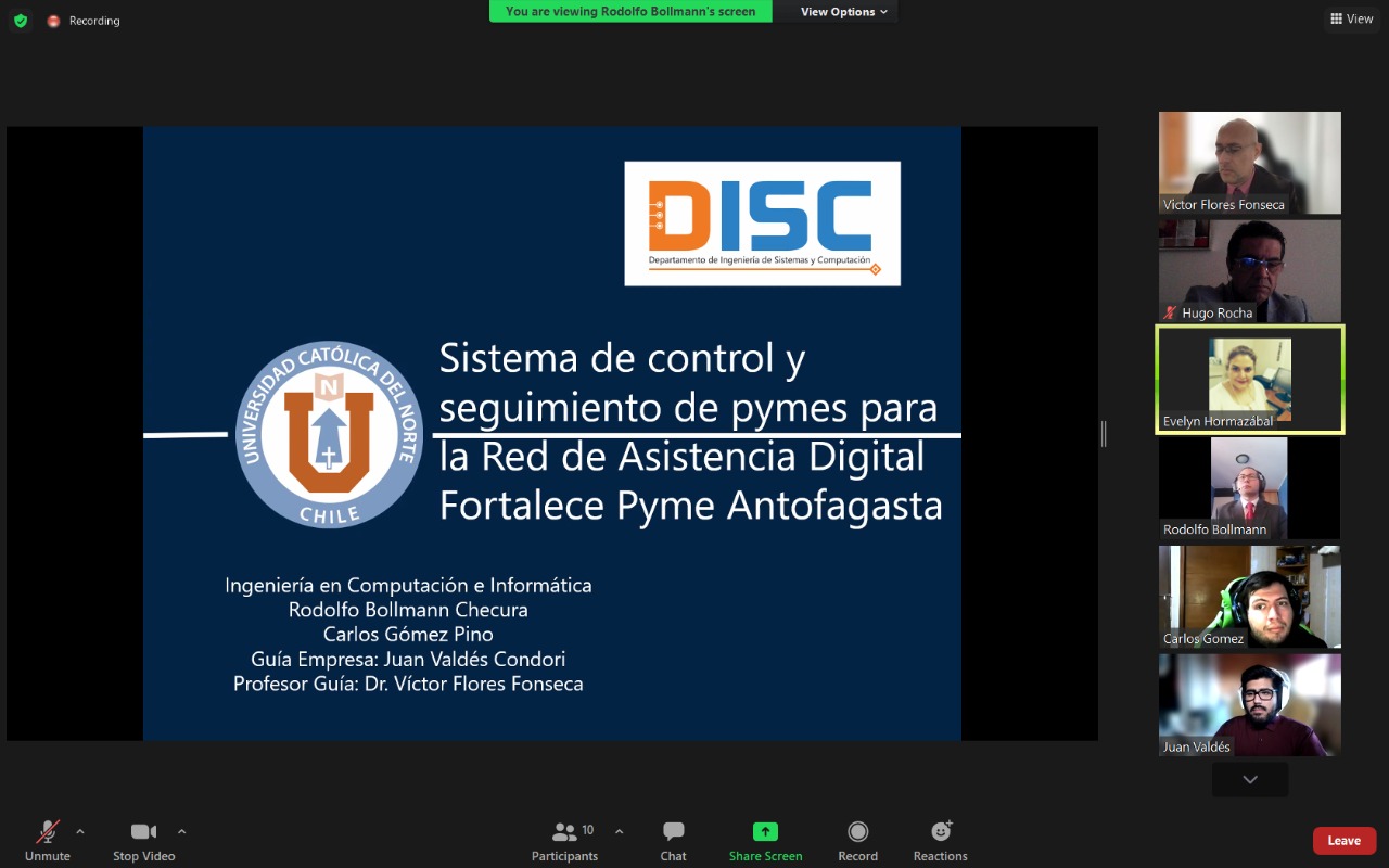 Sistema de Control y seguimiento de pymes fortalecerá el trabajo realizado por la Red de Asistencia Digital Fortalece Pyme Antofagasta